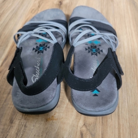 SKechers Memory Foam Sandals Womens Size 7 - Picture 6 of 7